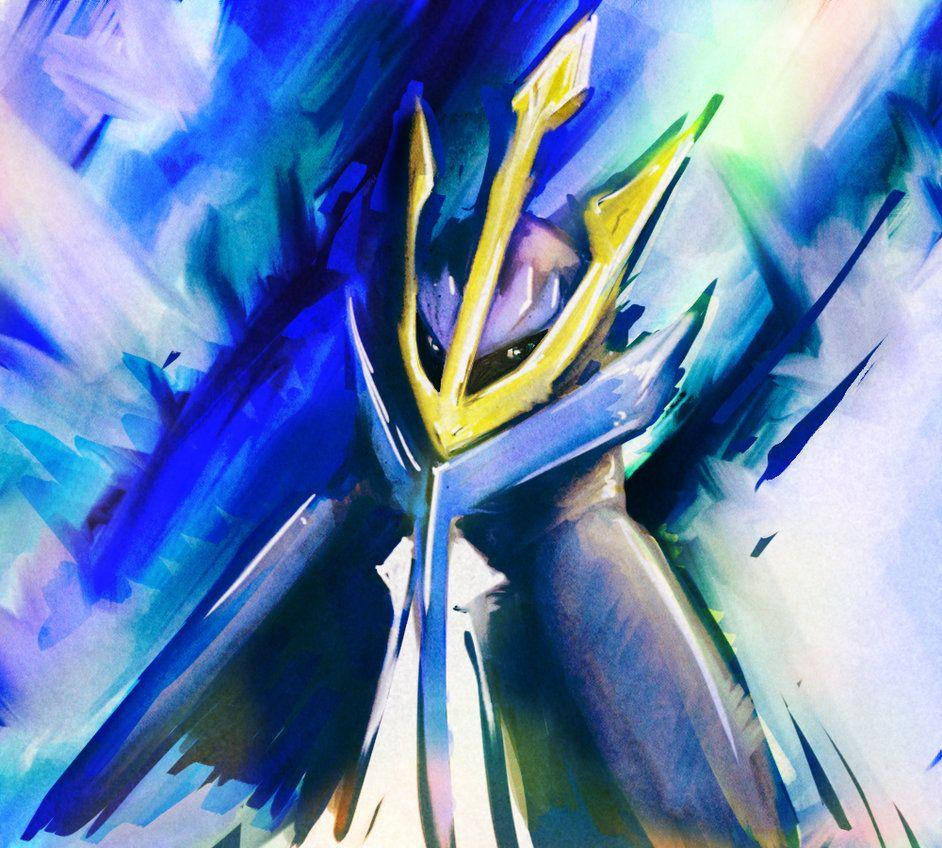 Jagged And Cool Empoleon Art Background