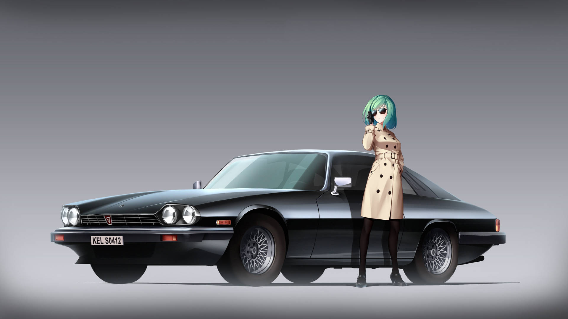 Jaguar Xjs Anime Car
