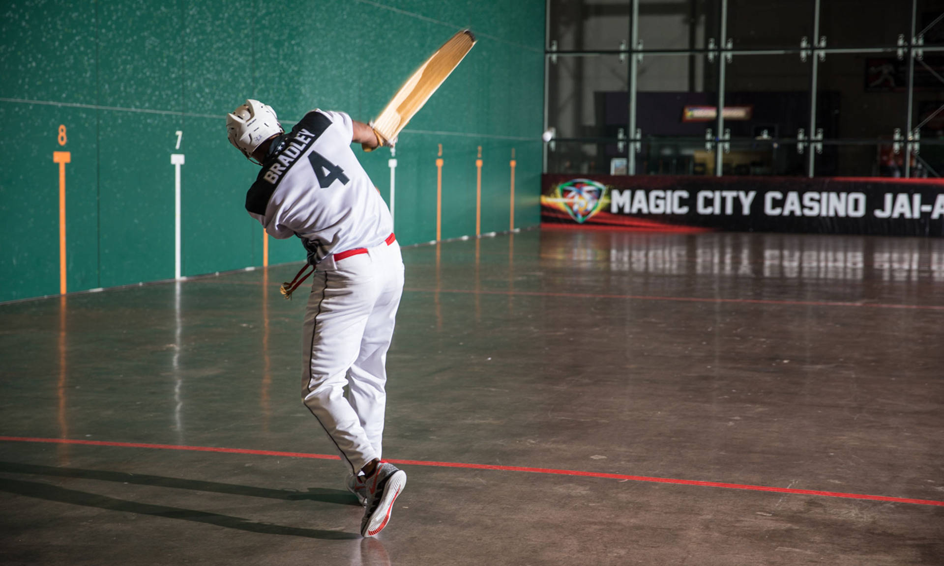 Jai Alai At The Magic City Casino Background