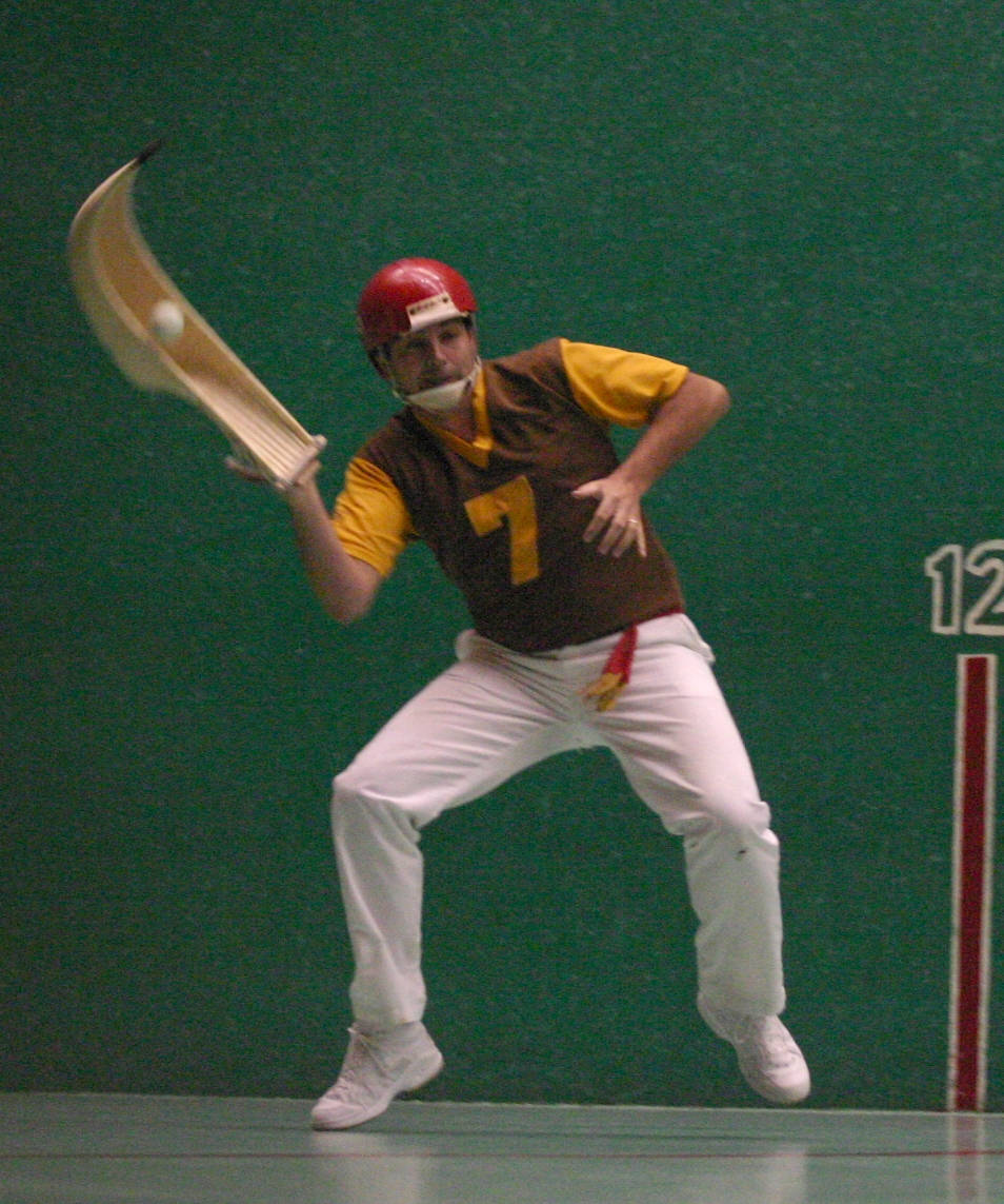 Jai Alai Player Background