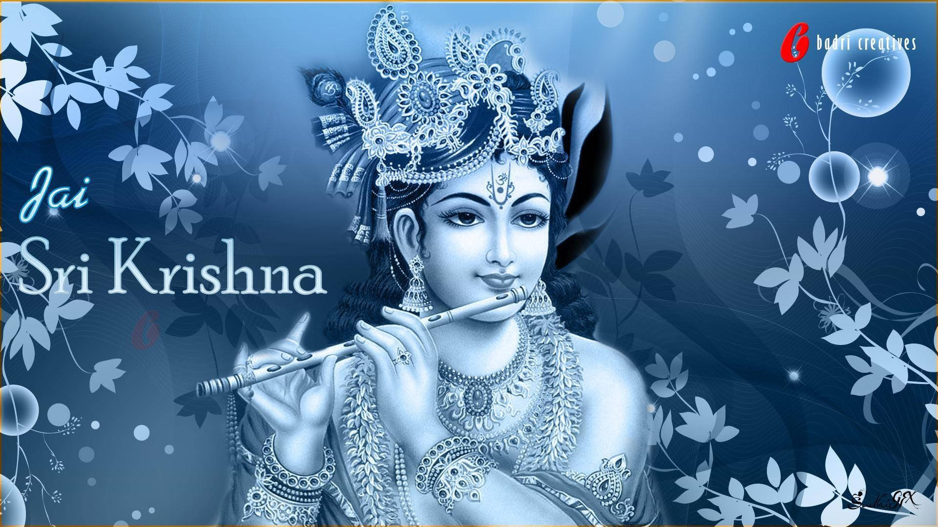 Jai Sri Krishna Desktop Background