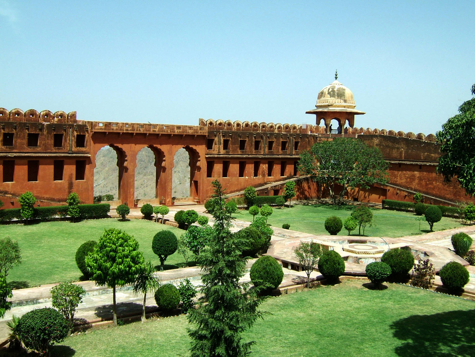 Jaigarh Fort In Jaipur Background