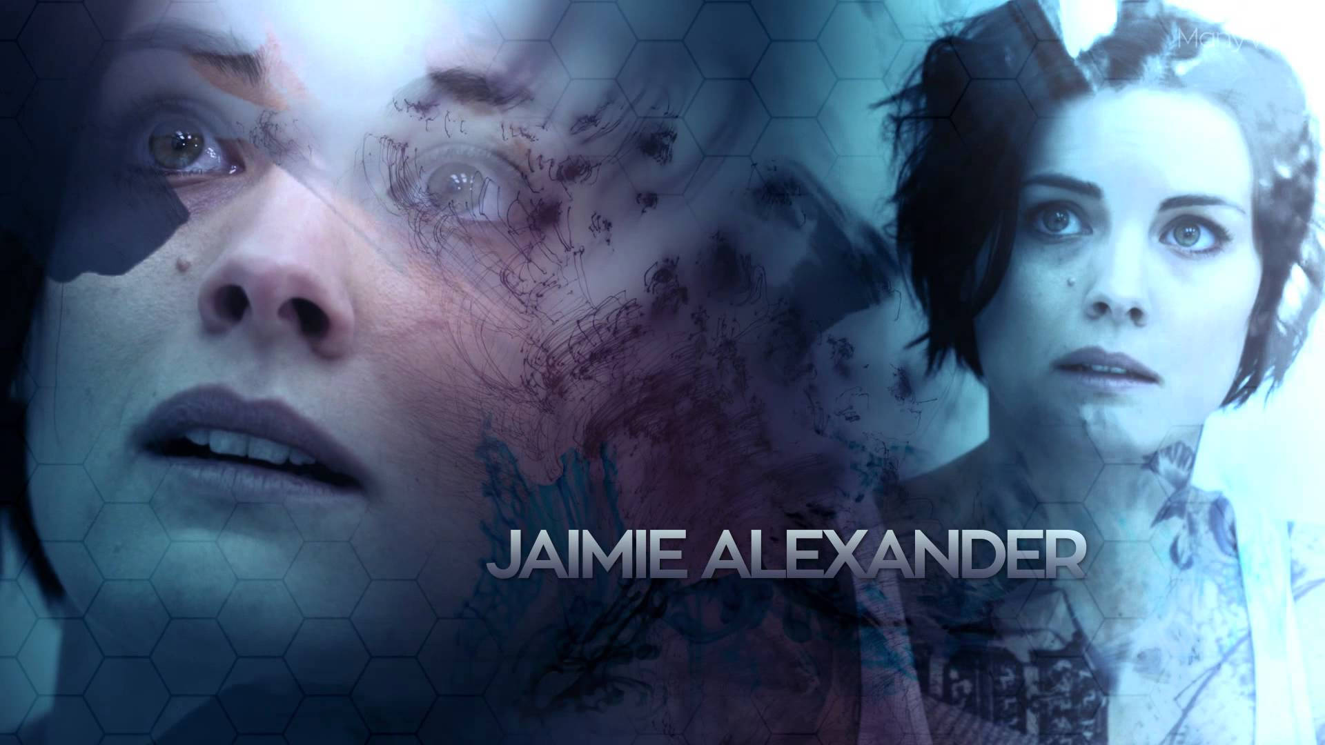 Jaimie Alexander Portraying The Character In Blindspot Background