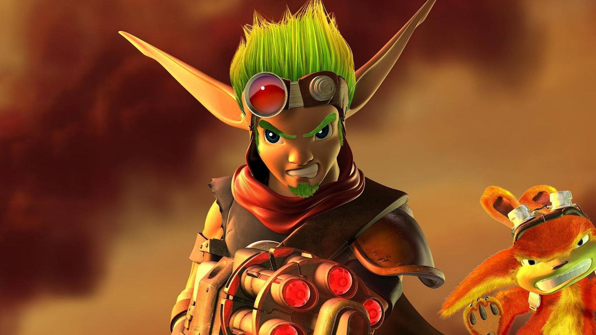Jak 2 Angry Jak And Daxter Background