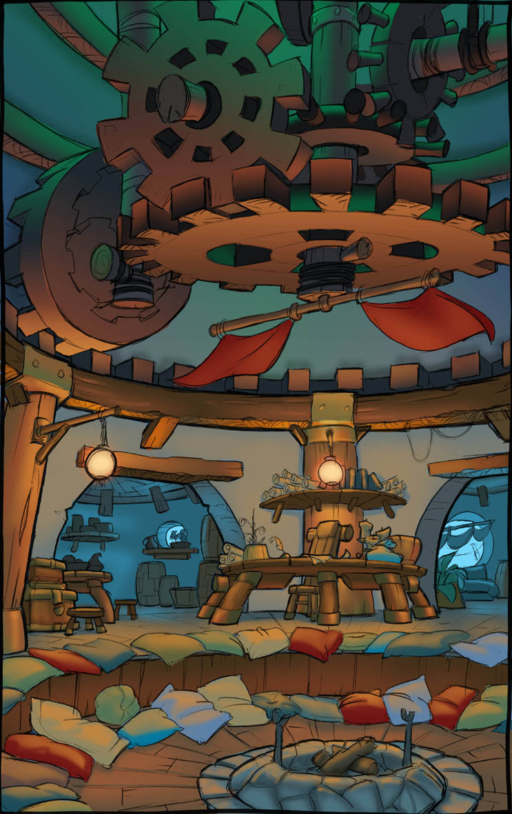 Jak 3 Mayor's Hut Drawing Background