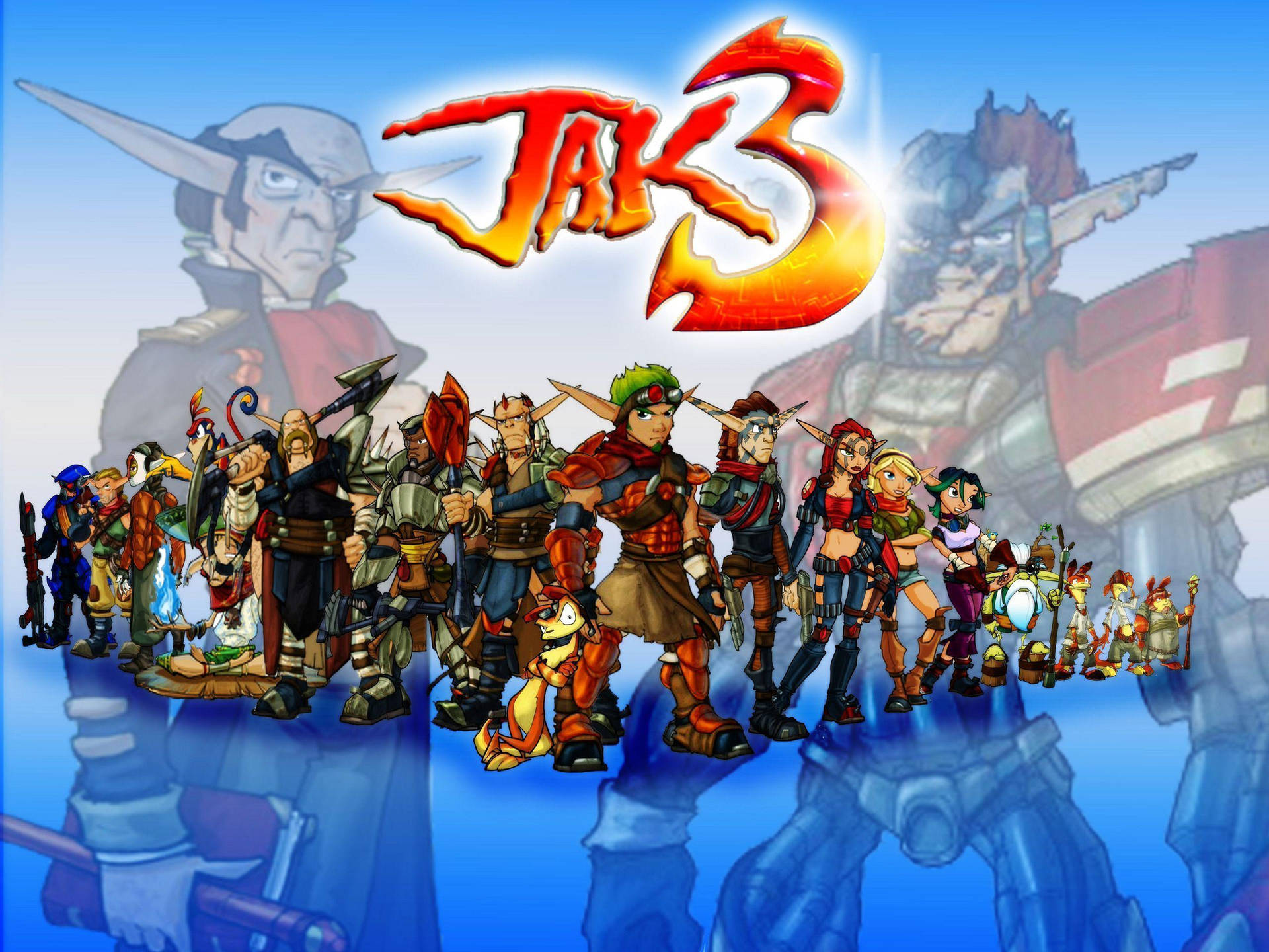 Jak 3 - Screenshot Thumbnail Background