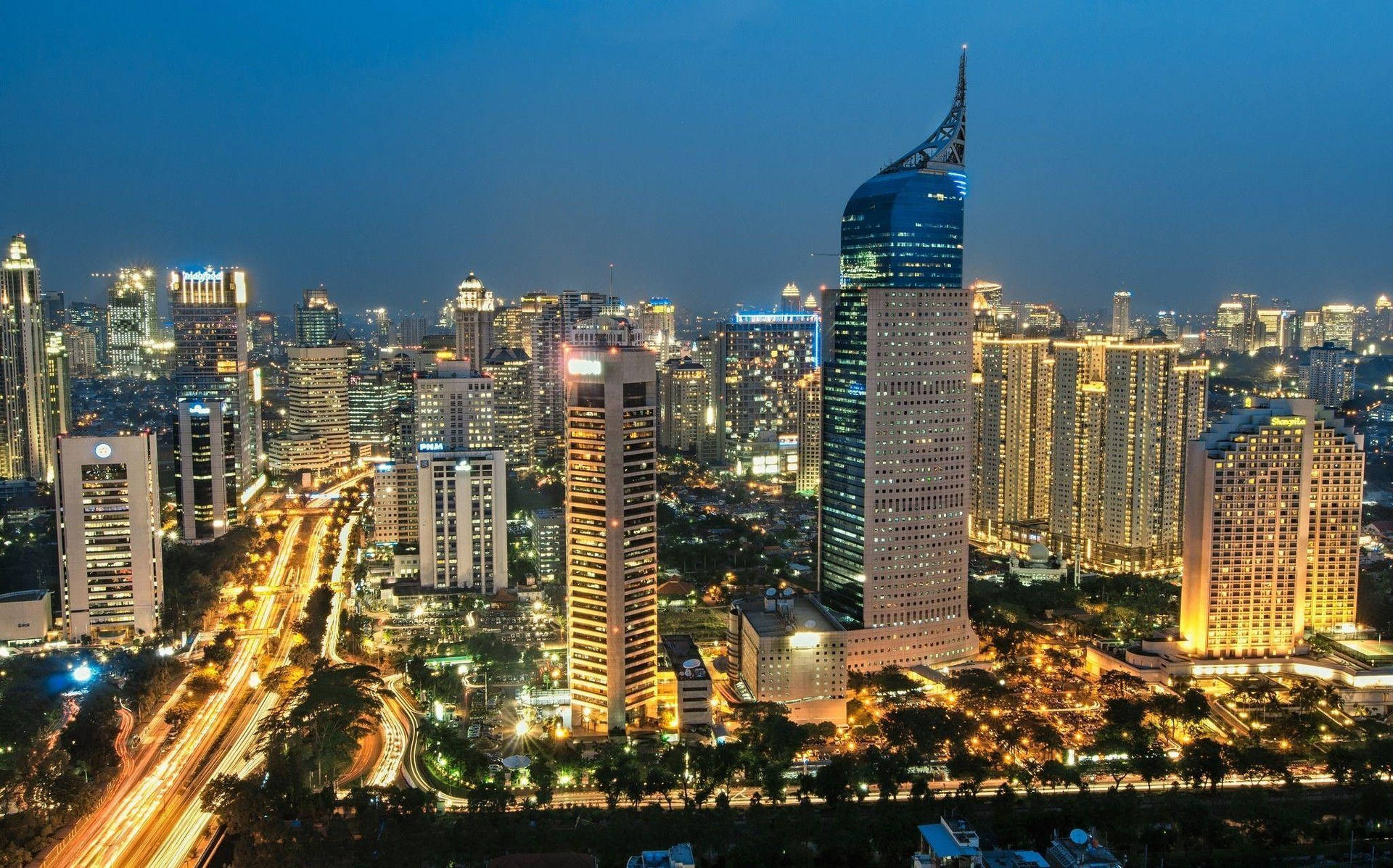 Jakarta Business Center Background