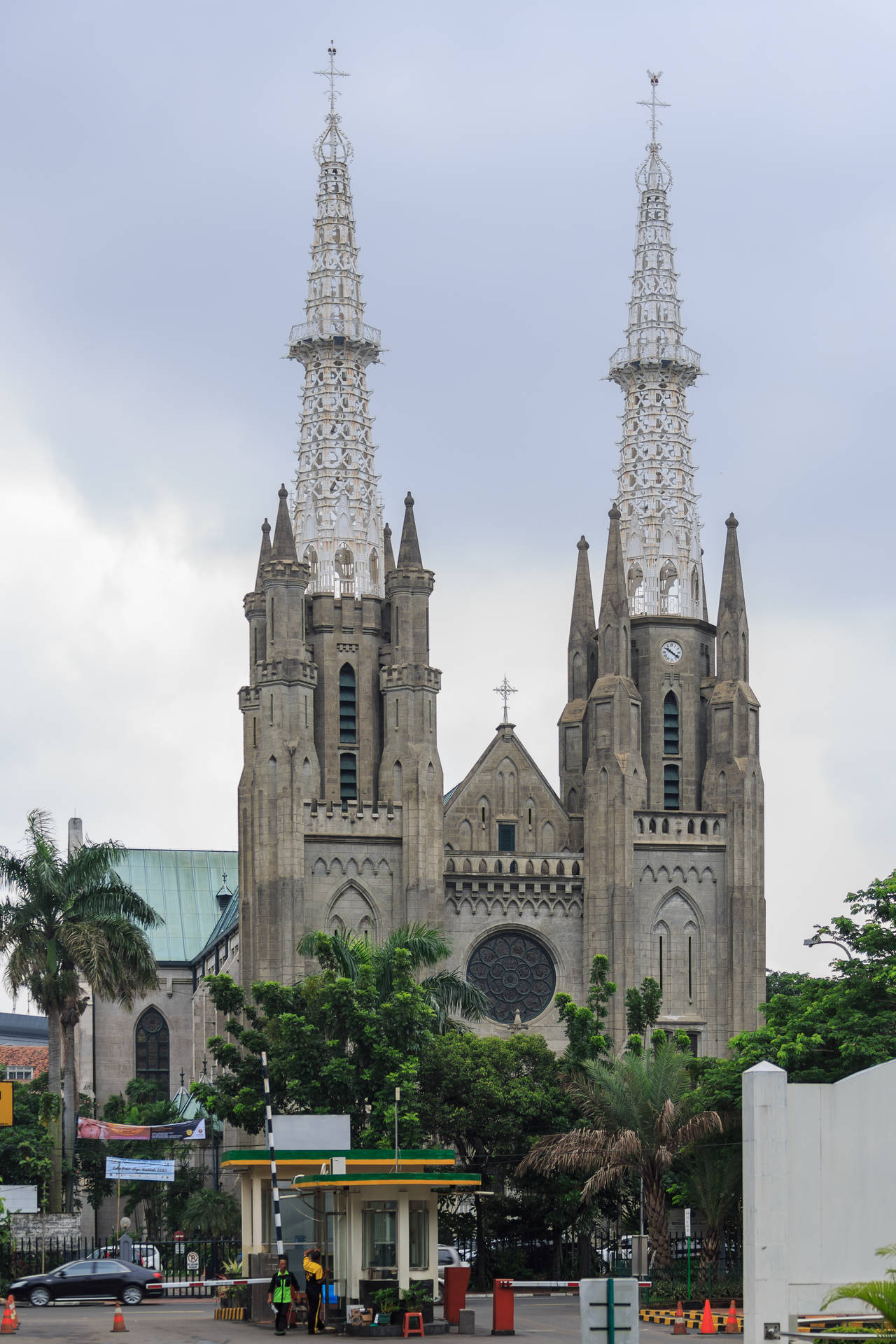 Jakarta Indonesia Cathedral Background