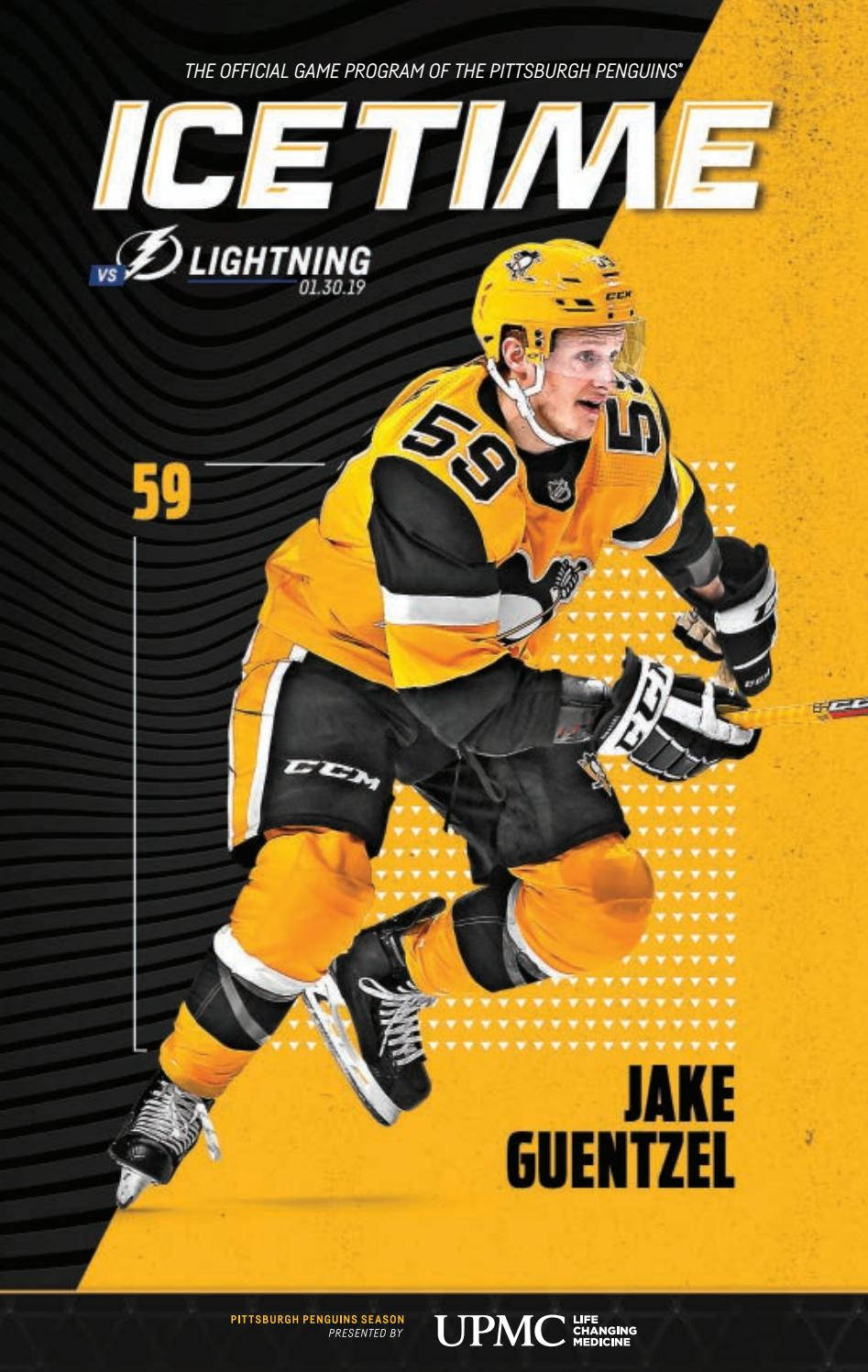 Jake Guentzel Of Nhl Left Winger Background