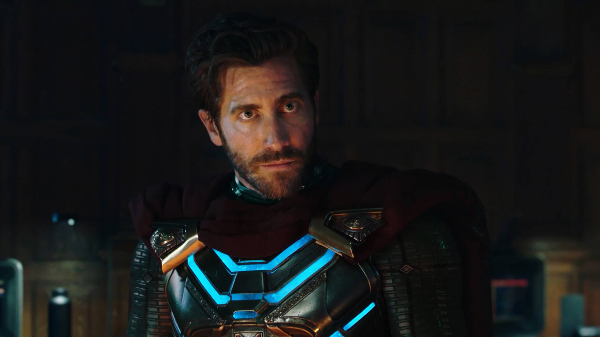 Jake Gyllenhaal As Villain Mysterio Background