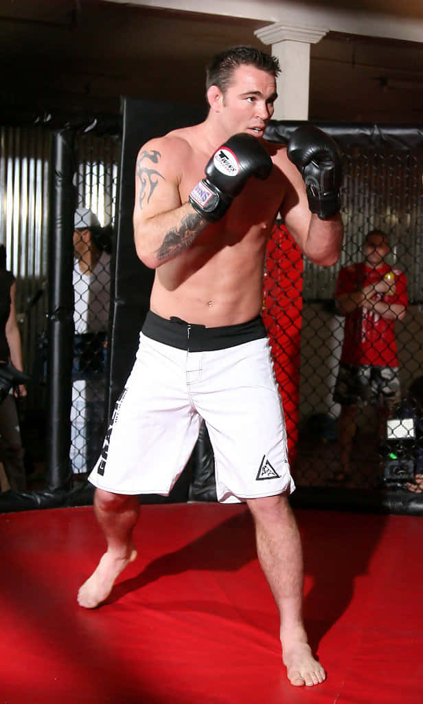 Jake Shields In Full Momentum At The Cbs Strikeforce, 2010