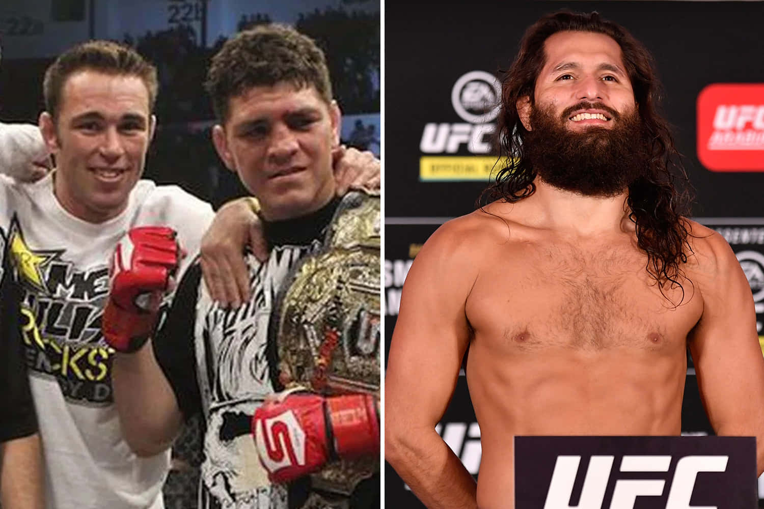 Jake Shields With Nick Diaz And Jorge Masvidal