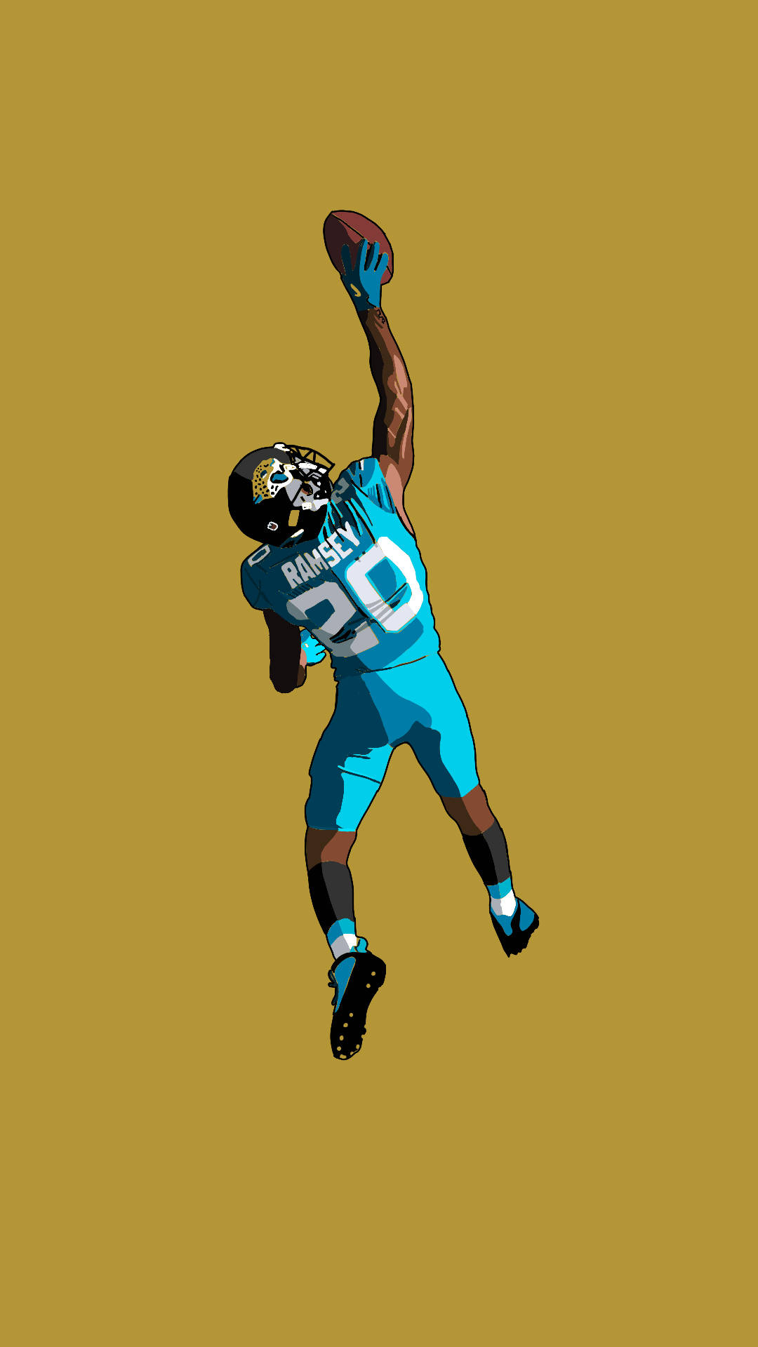 Jalen Ramsey Artwork Background