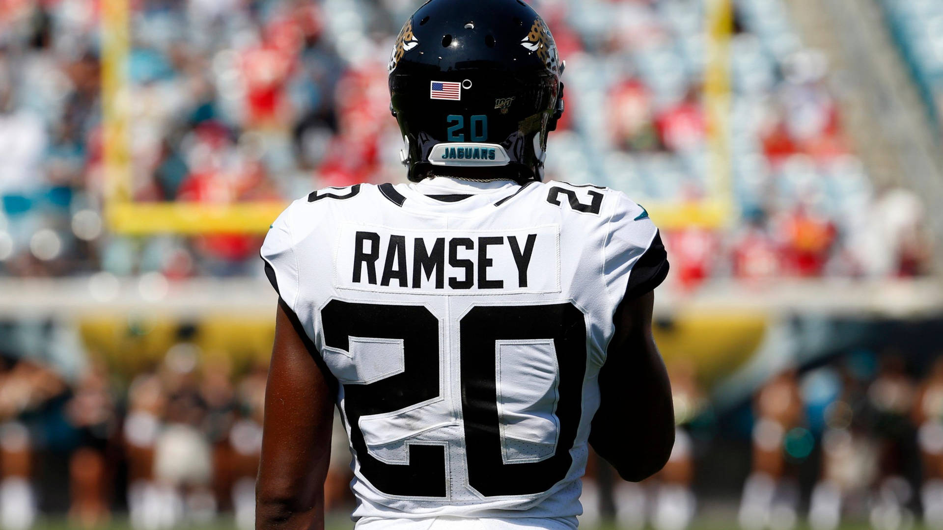 Jalen Ramsey Jaguars Jersey Background