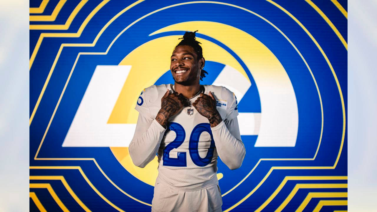 Jalen Ramsey Los Angeles Rams Poster Background