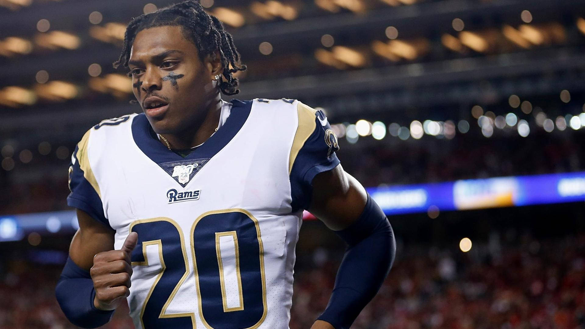 Jalen Ramsey Rams Against San Francisco 49ers 2019 Background