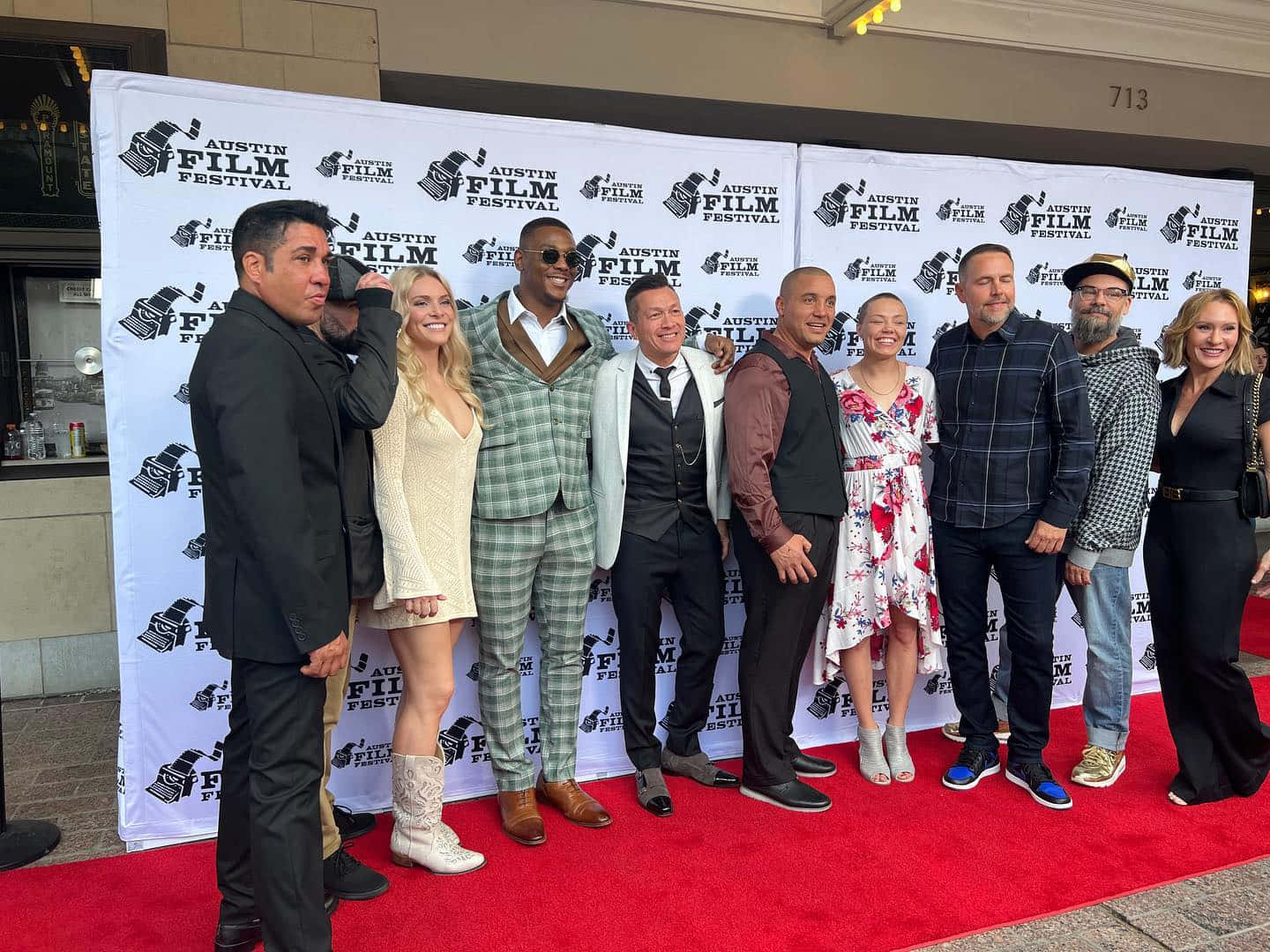 Jamahal Hill At Austin Film Festival Background