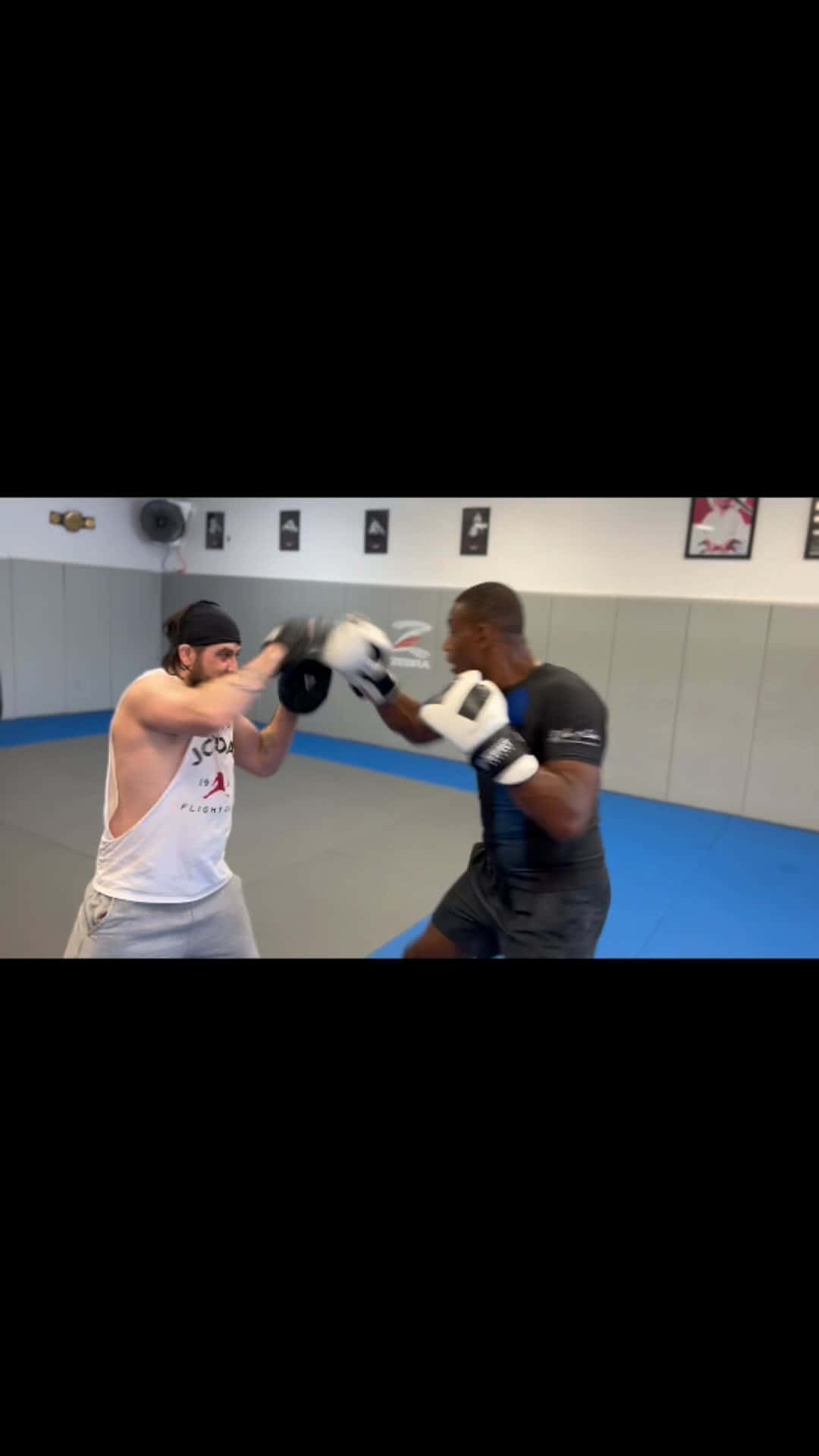 Jamahal Hill During Training Background