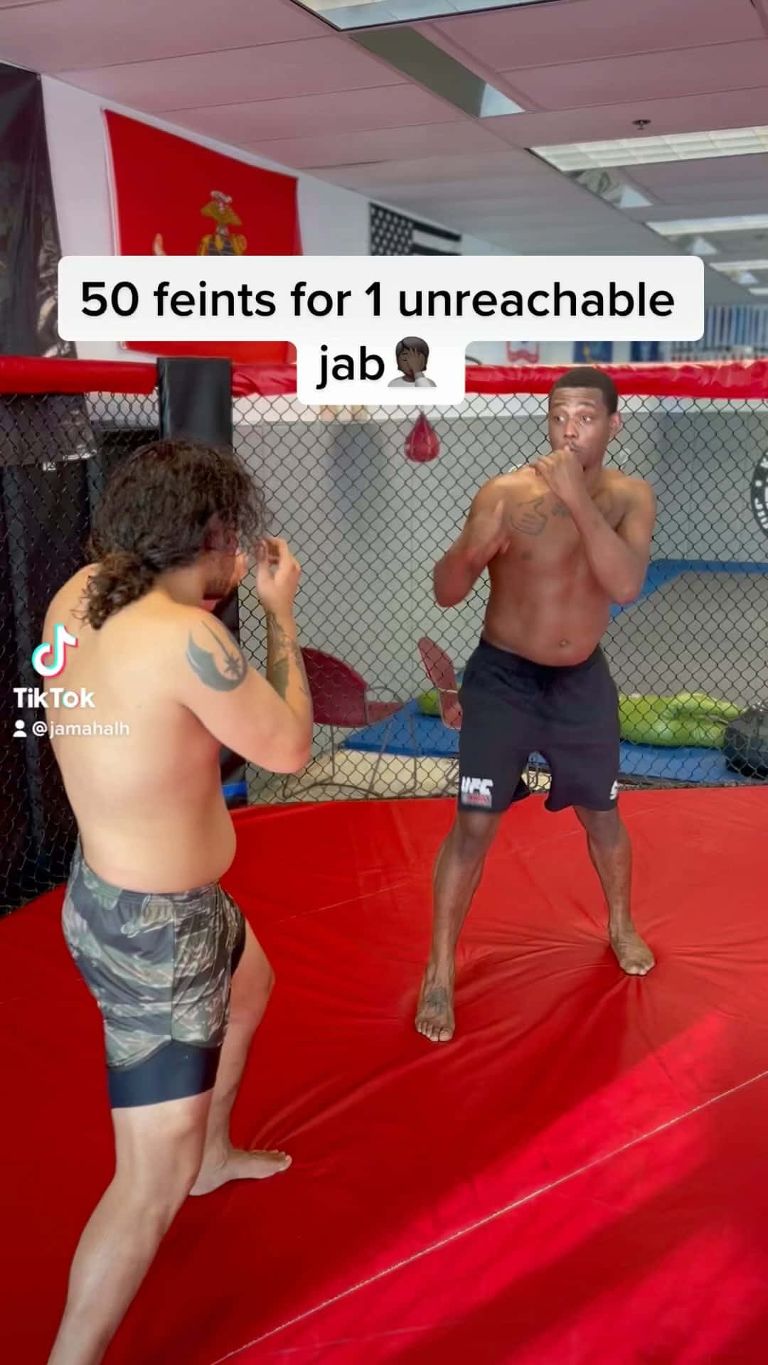 Jamahal Hill In Tiktok Video