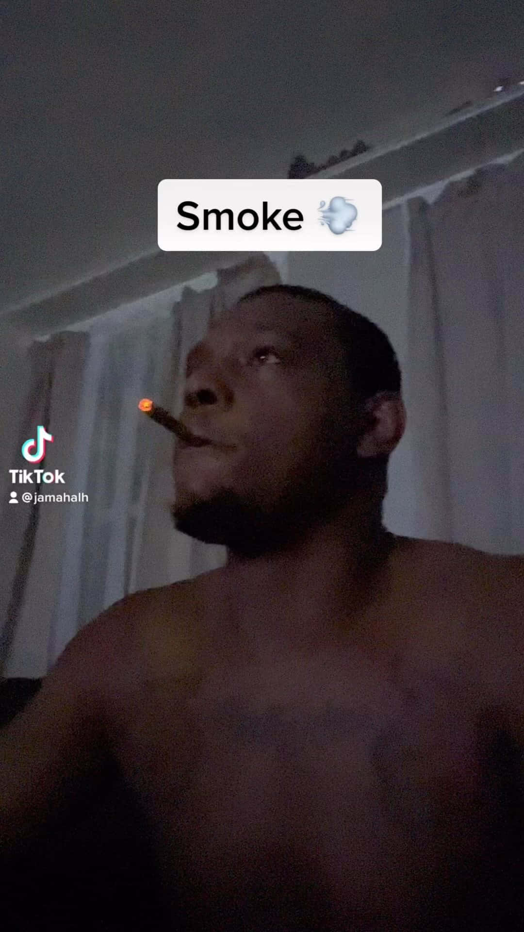 Jamahal Hill Smoking
