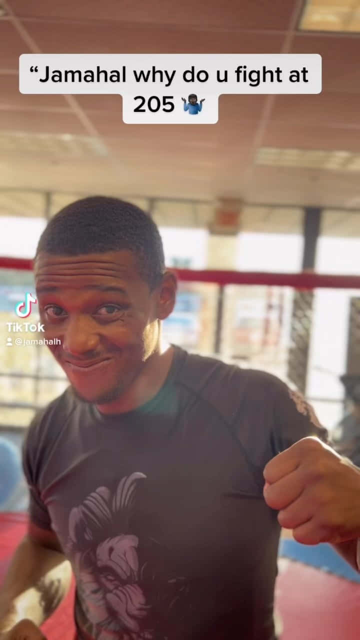 Jamahal Hill, Ufc Fighter In Action