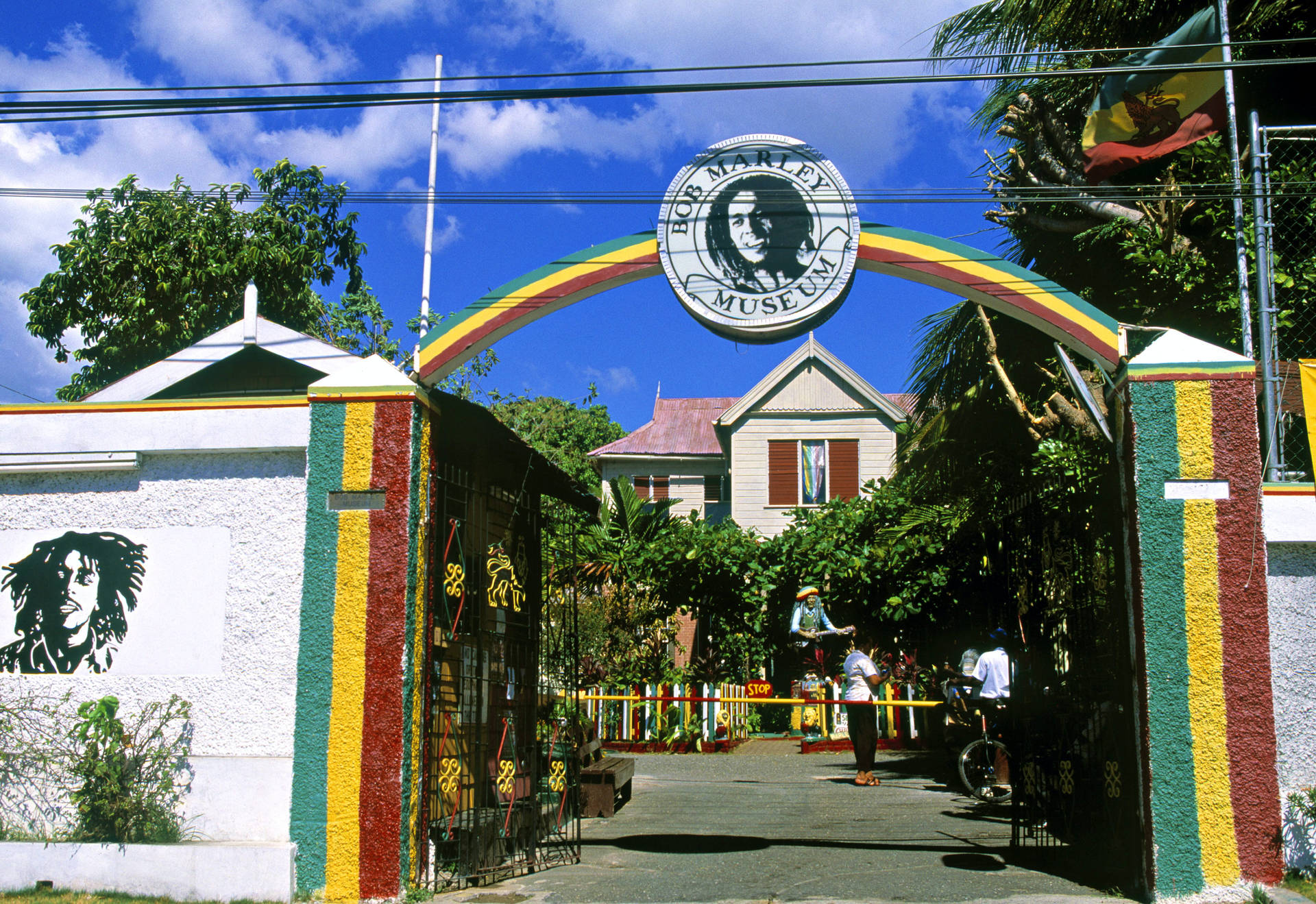 Jamaica Bob Marely Museum Background