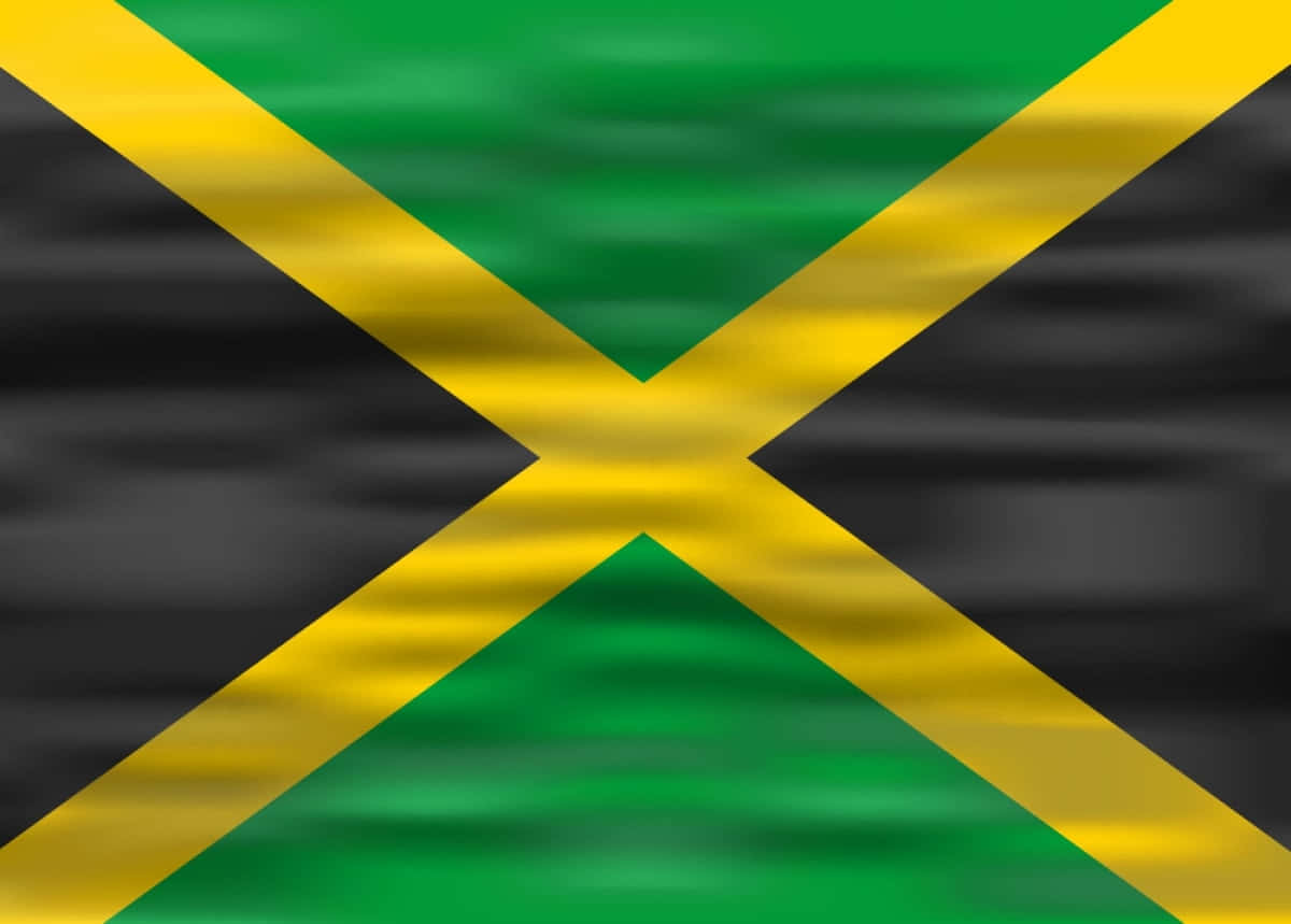 Jamaica Flag Design Background