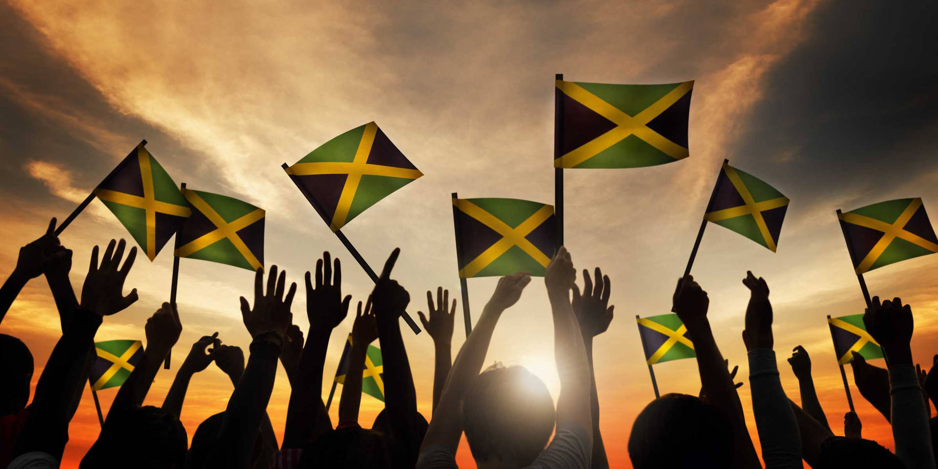 Jamaica Flag Raising