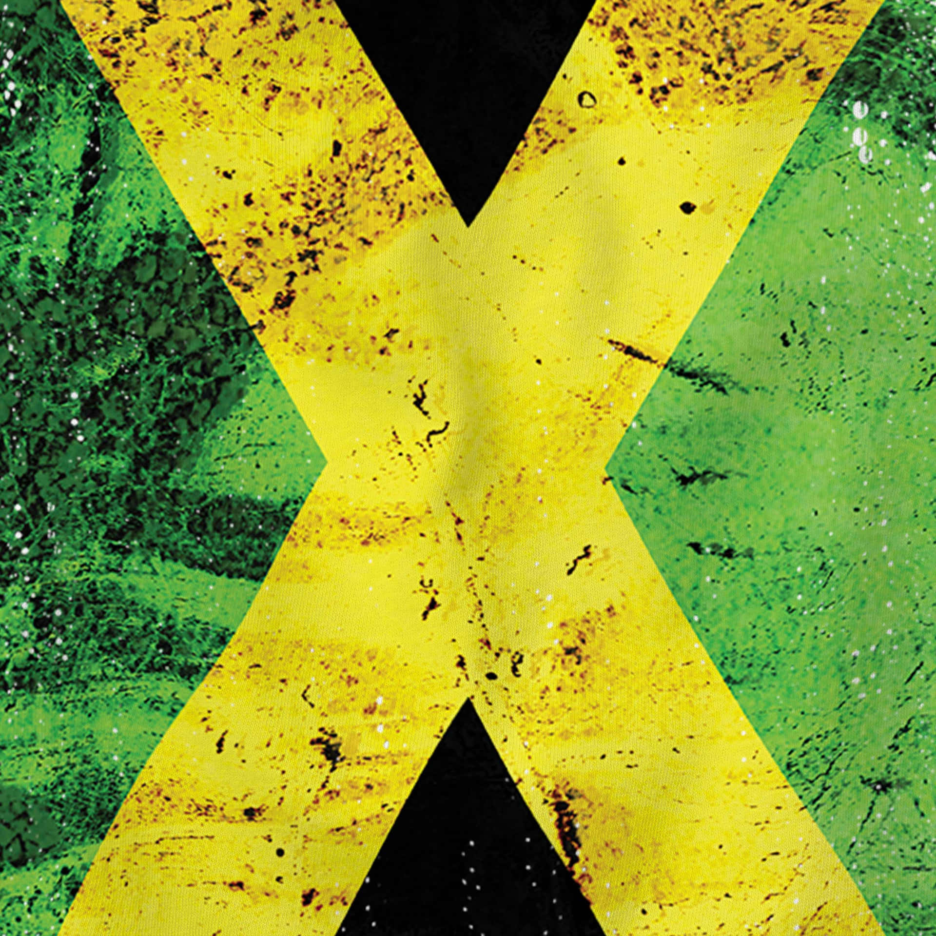 Jamaican_ Flag_ Grunge_ Texture Background