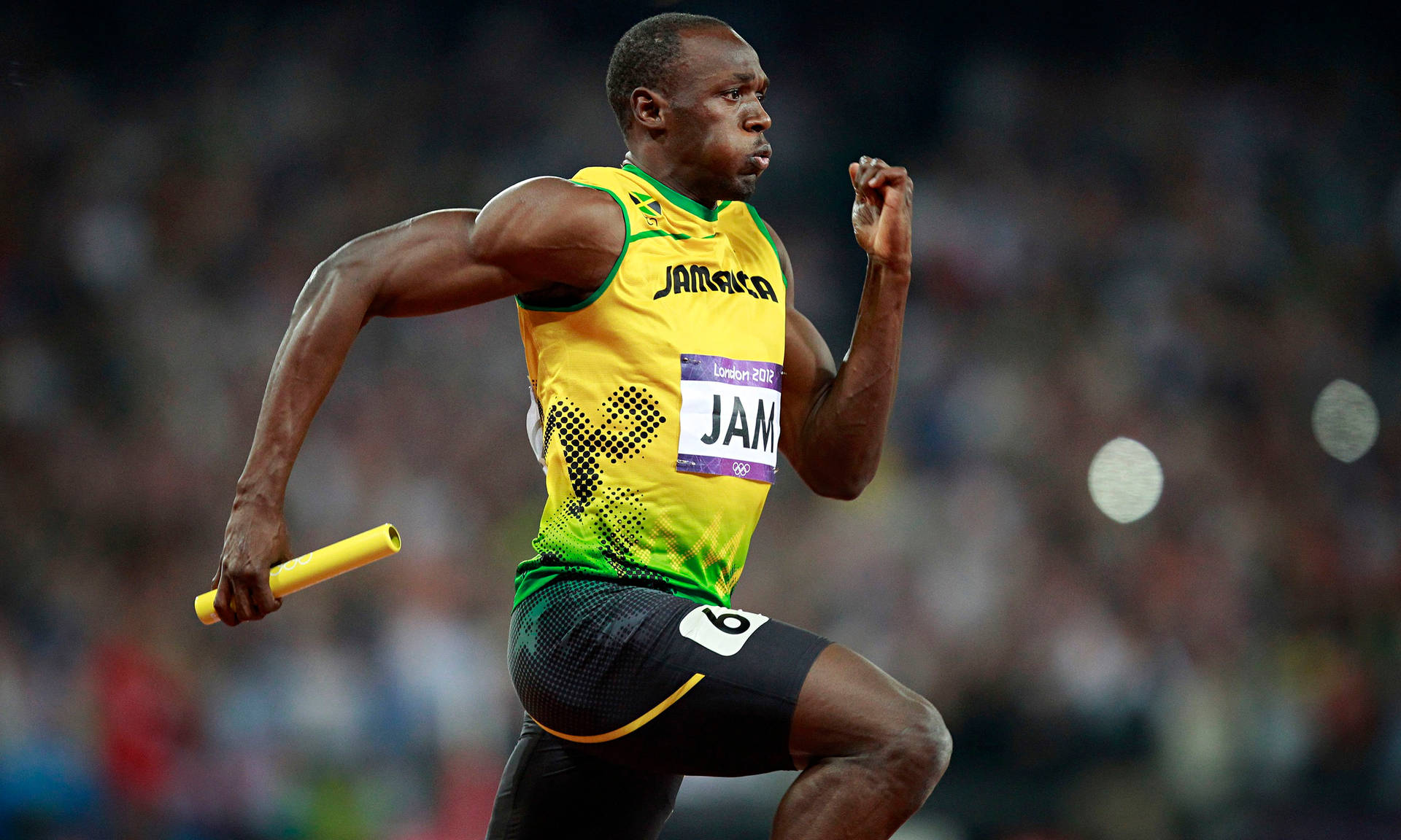 Jamaican Usain Bolt Background