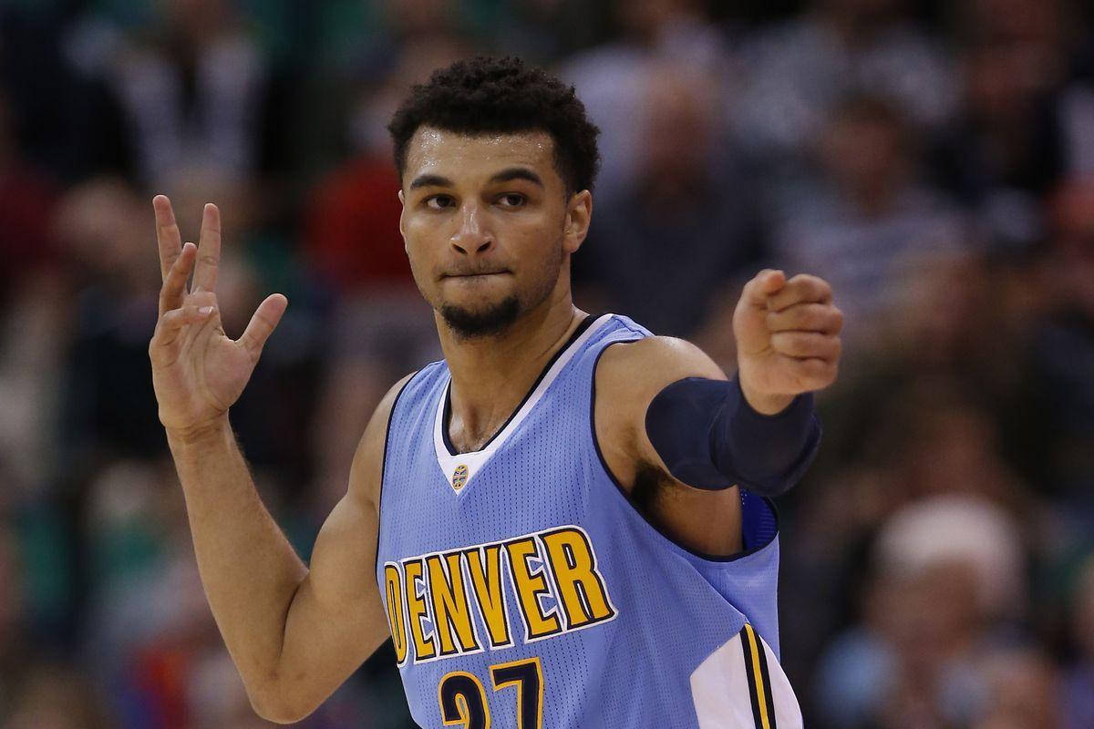 Jamal Murray Scores A Point Background