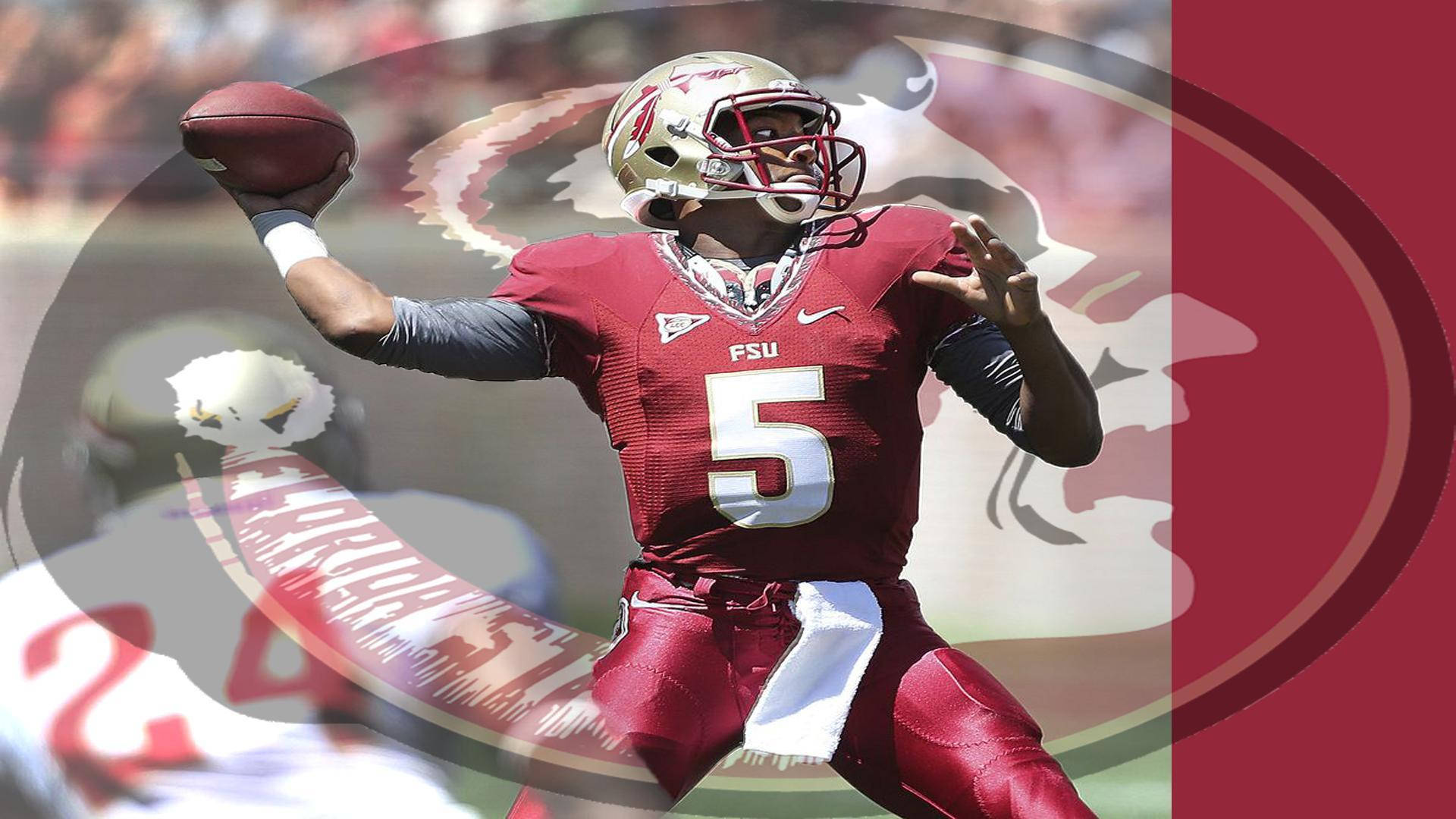 Jameis Winston Digital Artwork Background