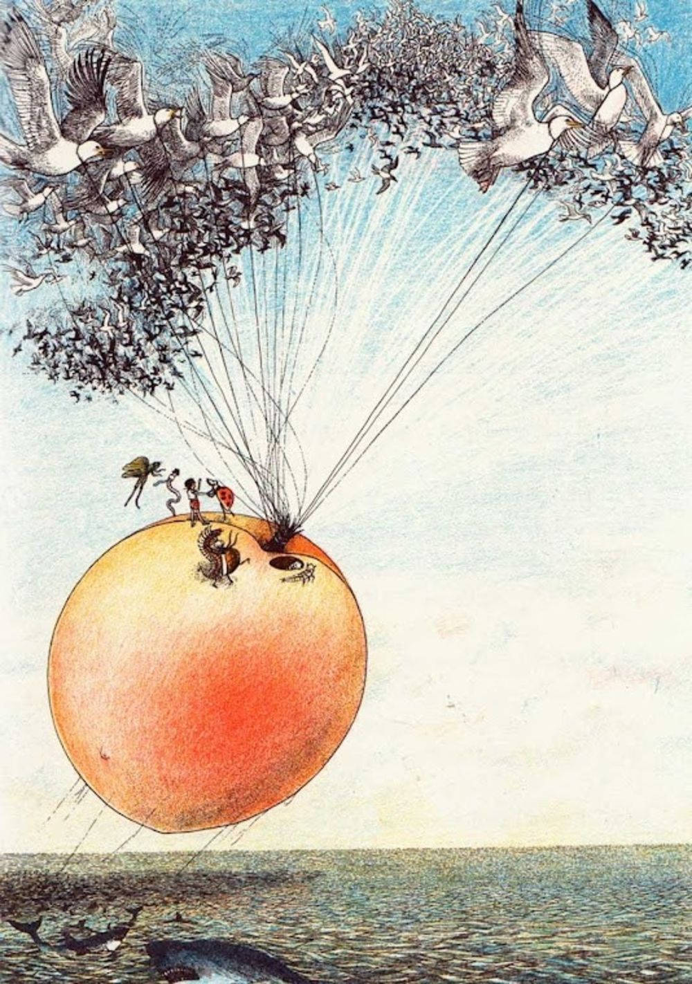 James And The Giant Peach Seagulls