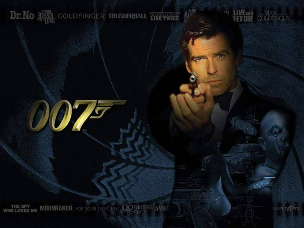 James Bond 007 Poster Background