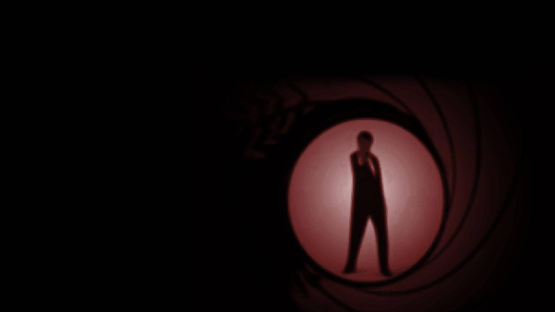 James Bond Silhouette Background