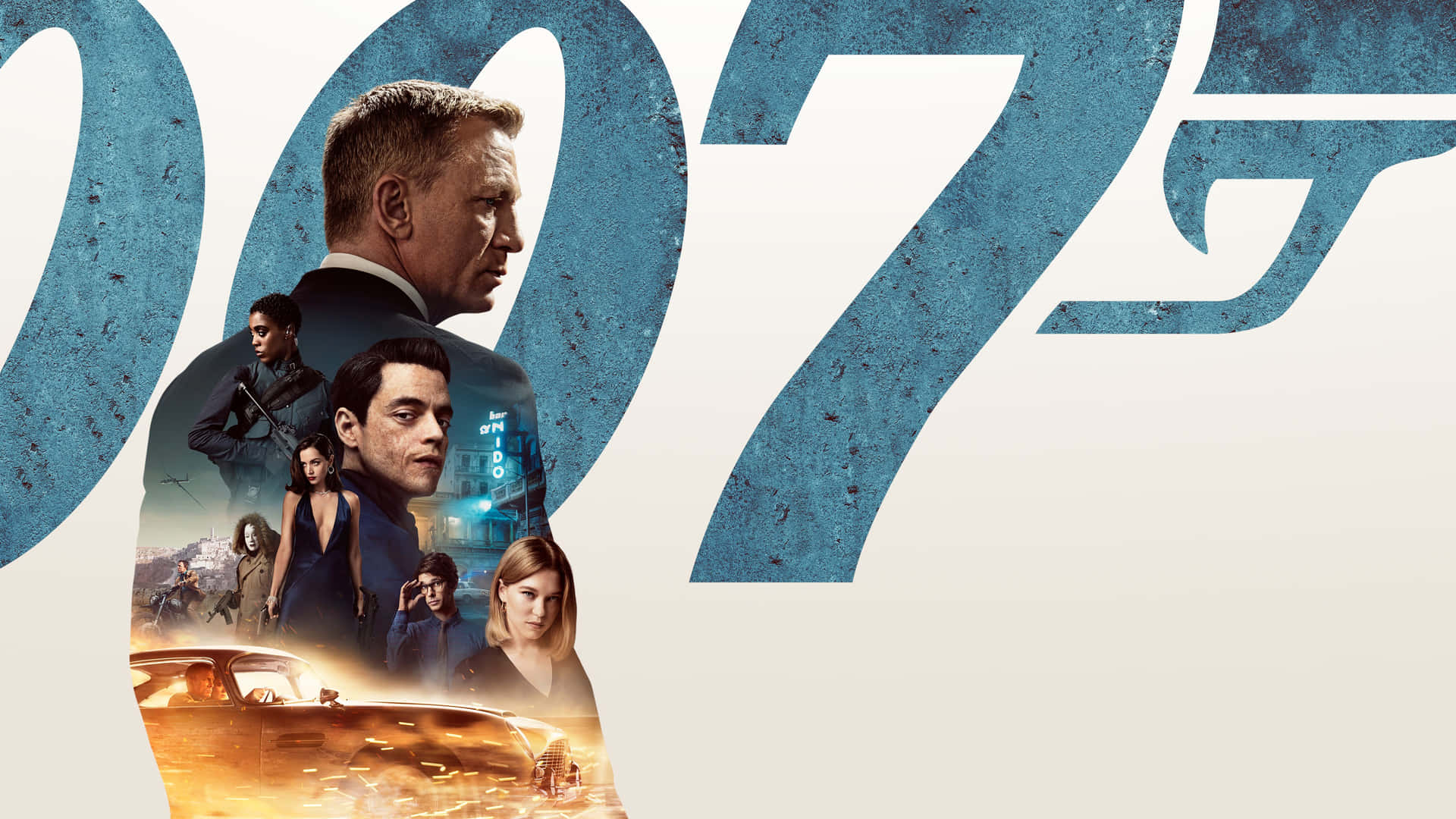 James Bond007 Collage Background