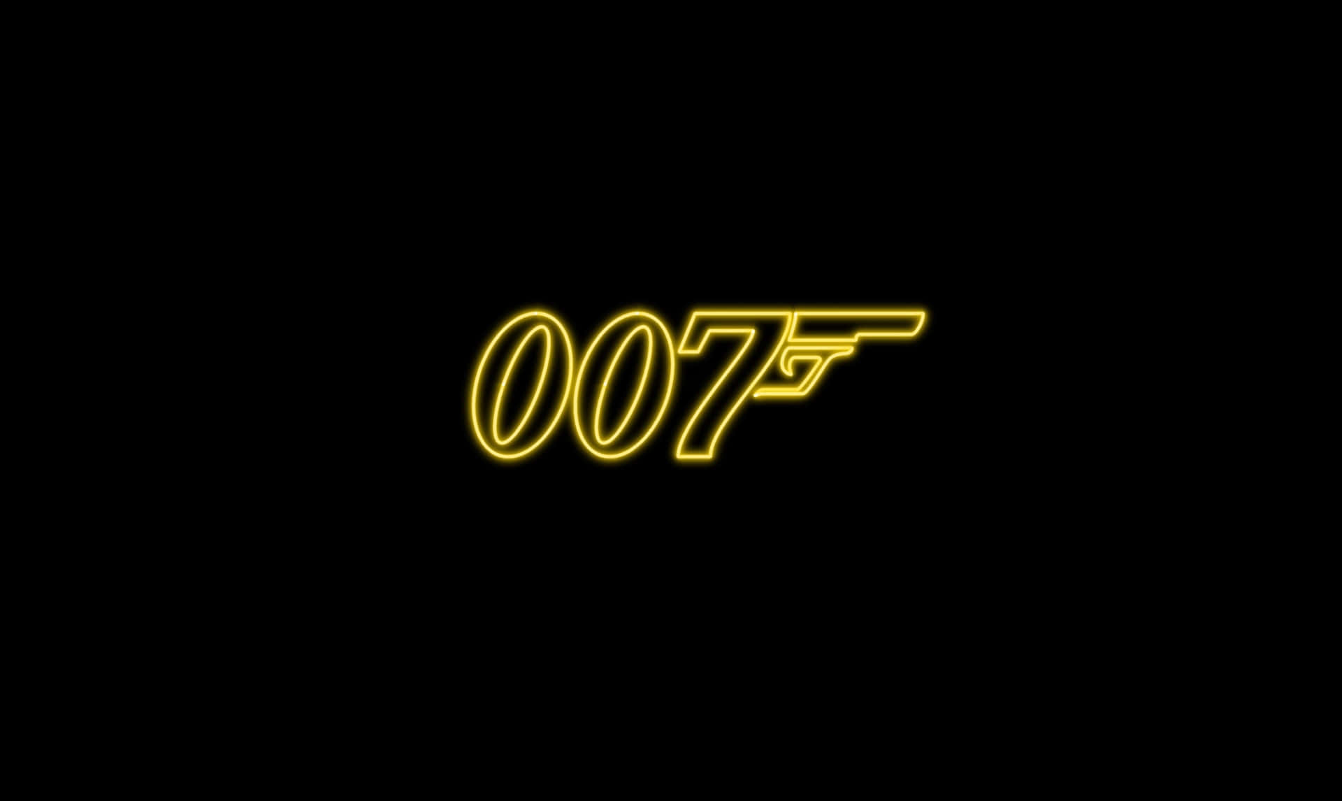 James Bond007 Iconic Logo Background