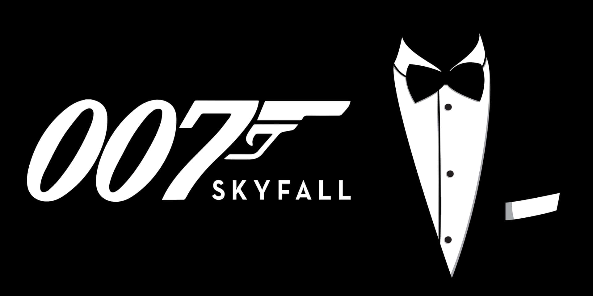 James Bond007 Skyfall Logo Background