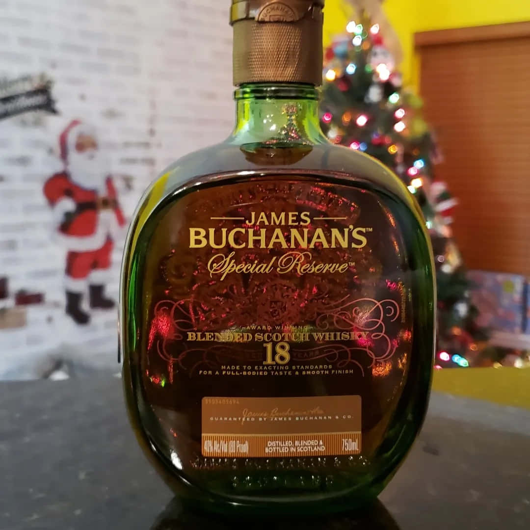 James Buchanan's 18 Year Old Special Reserve Whiskey Background