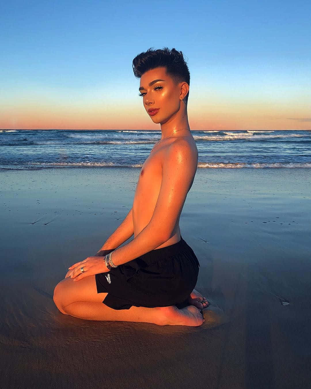 James Charles Proudly Presents His New Makeup Collection