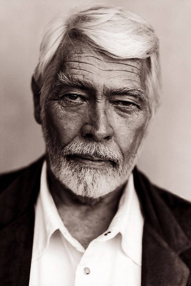 James Coburn Celebrity Portrait Background