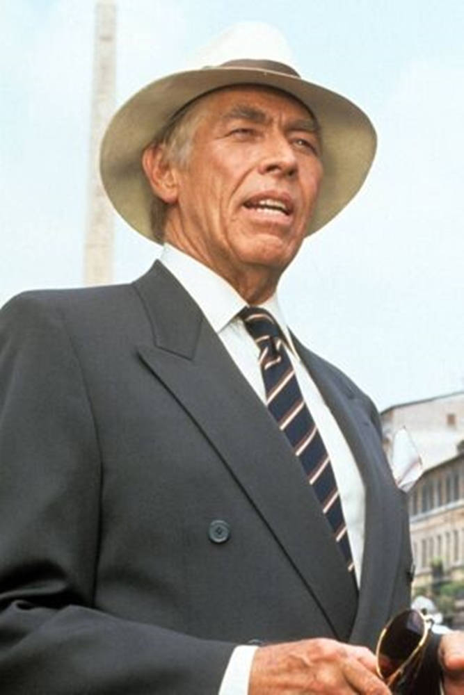 James Coburn In Scene From Hudson Hawk