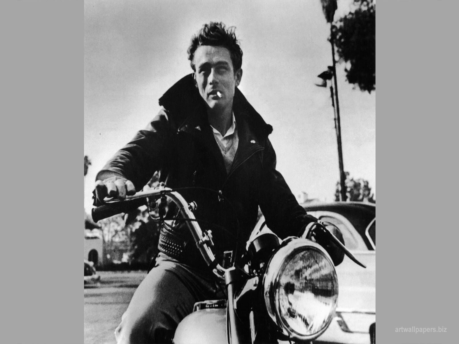 James Dean Motorcycle Background