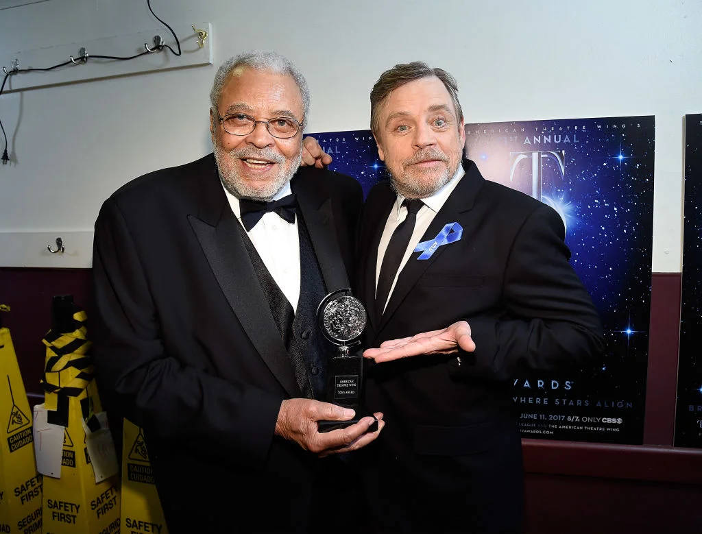 James Earl Jones And Mark Hamill Background