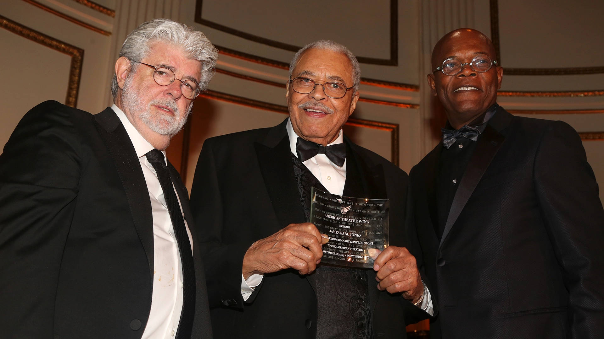 James Earl Jones Samuel L. Jackson George Lucas