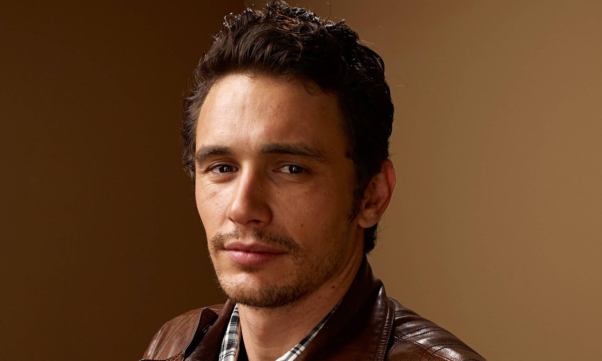 James Franco Brown Background Background