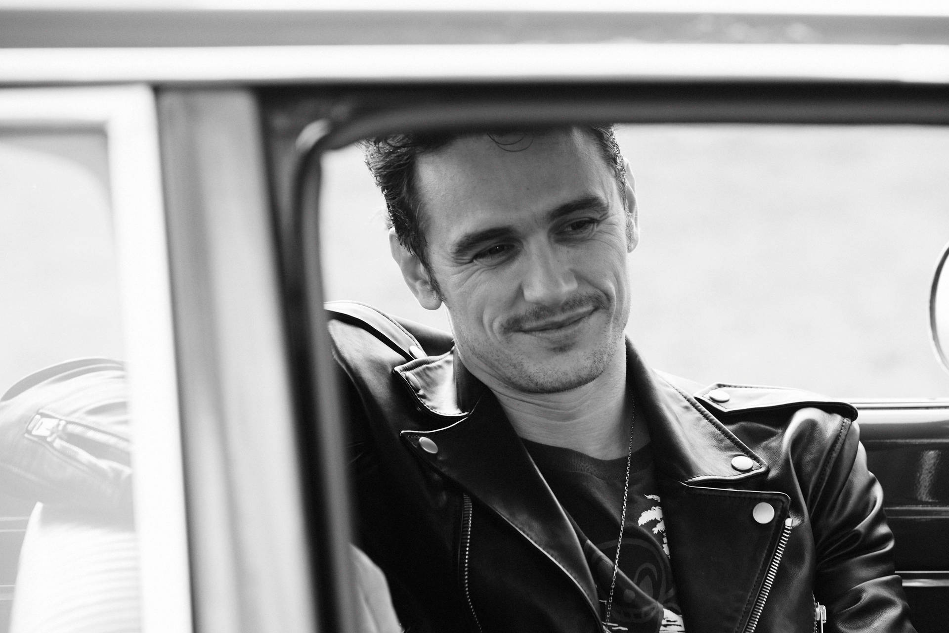 James Franco In A Car