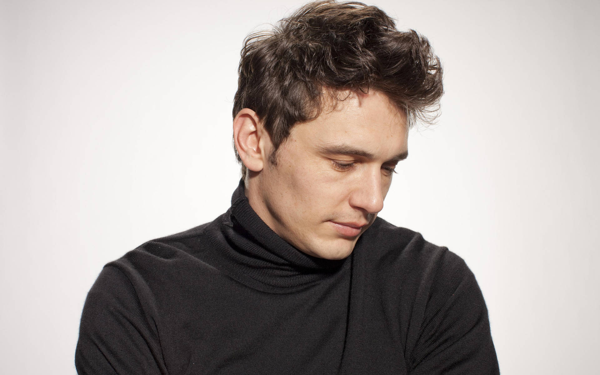 James Franco Turtleneck Photoshoot