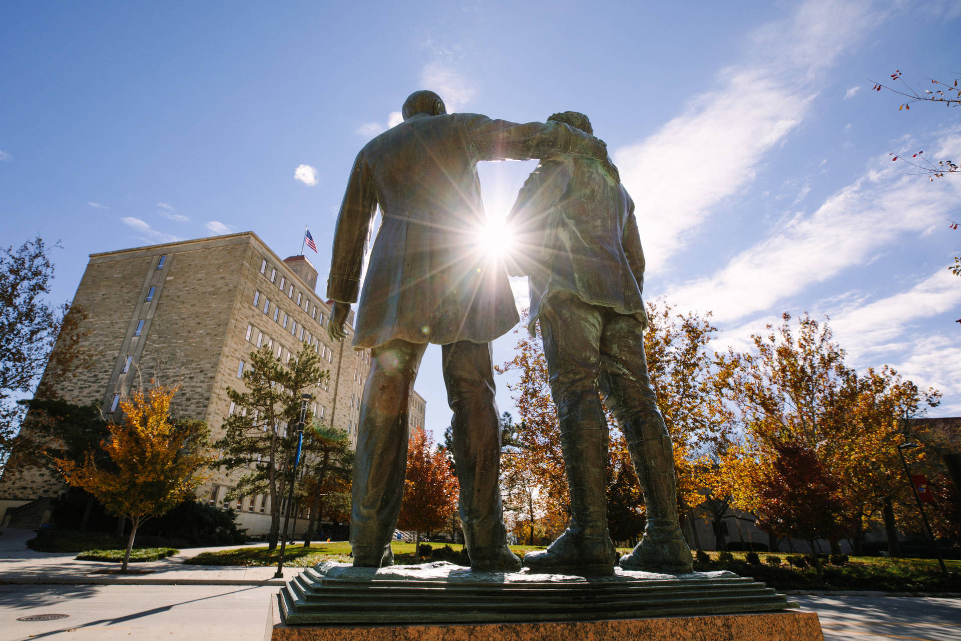 James Green Statue At The University Of Kansas