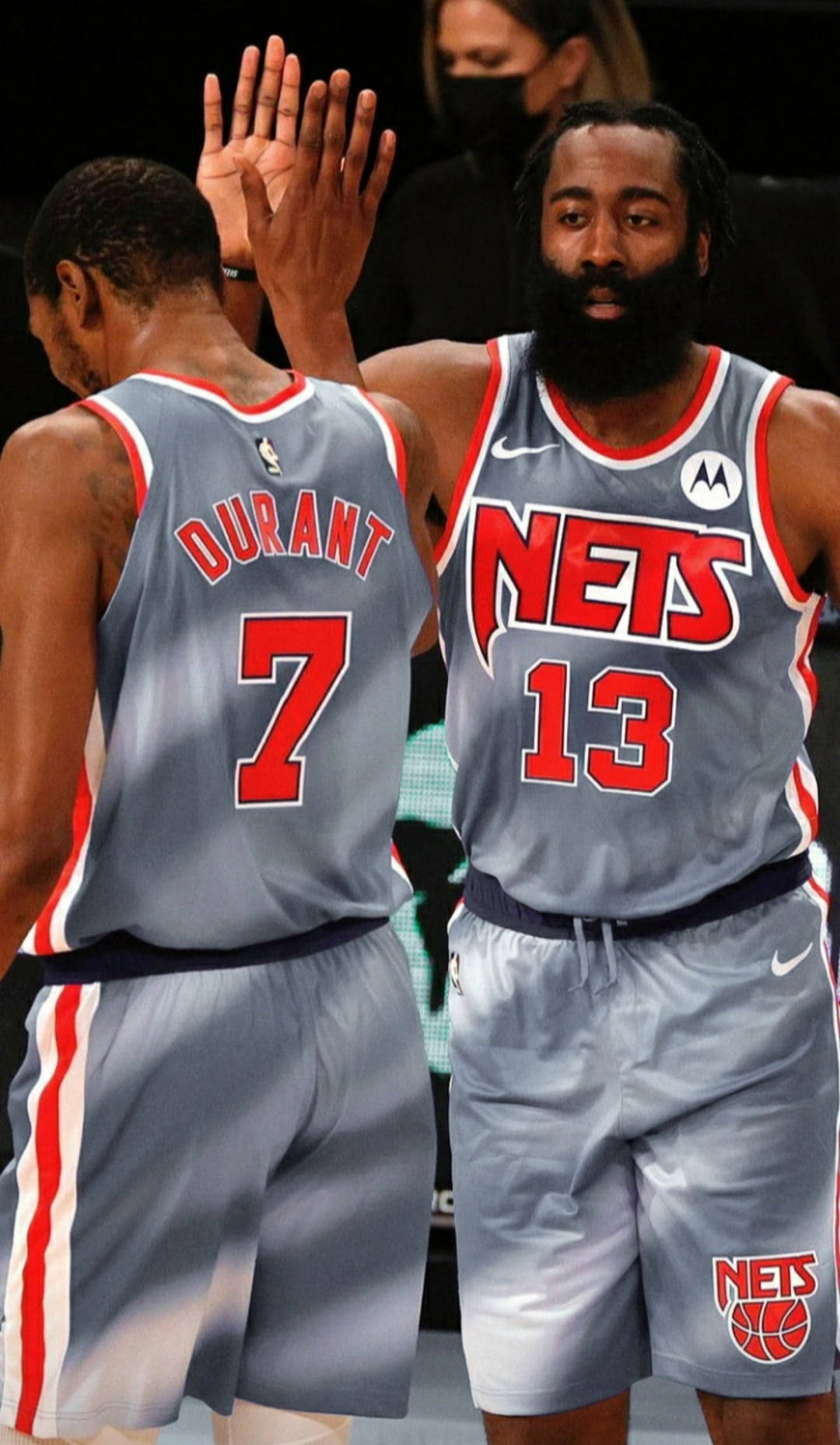 James Harden And Kevin Durant Cool Background